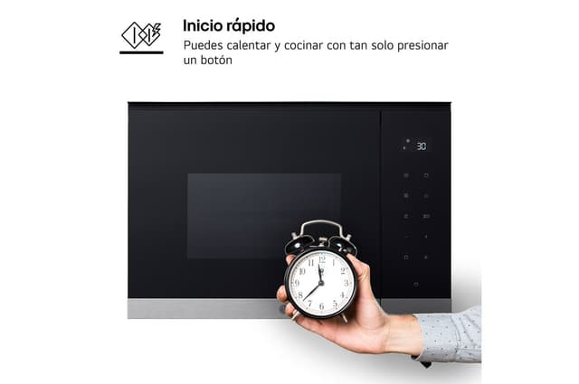 Detalle 2 de LG MG7Z2593D Microondas grill 25 L 900 W