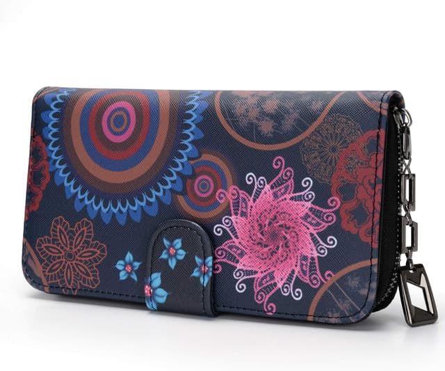 Detalle de Portafoglio donna con cerniera piccolo 19x10,5