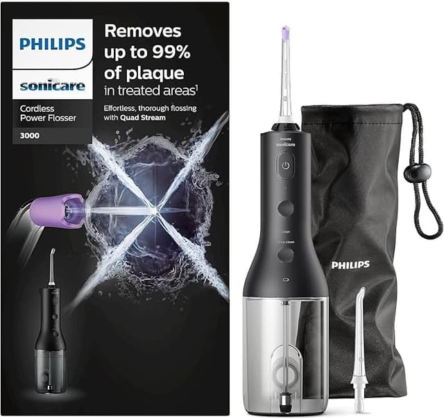 Detalle de Philips Sonicare Power Flosser 3000 Inalámbrico 🦷