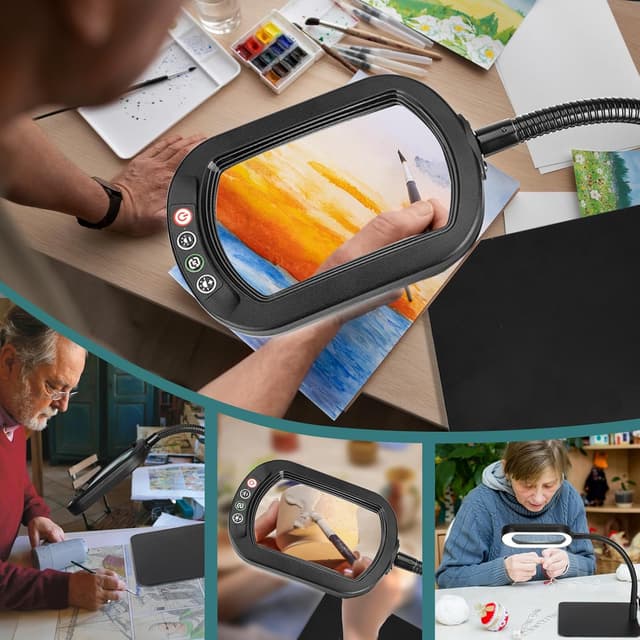 Thumbnail 6 de Drdefi 10X Rectangle Lupe mit Licht