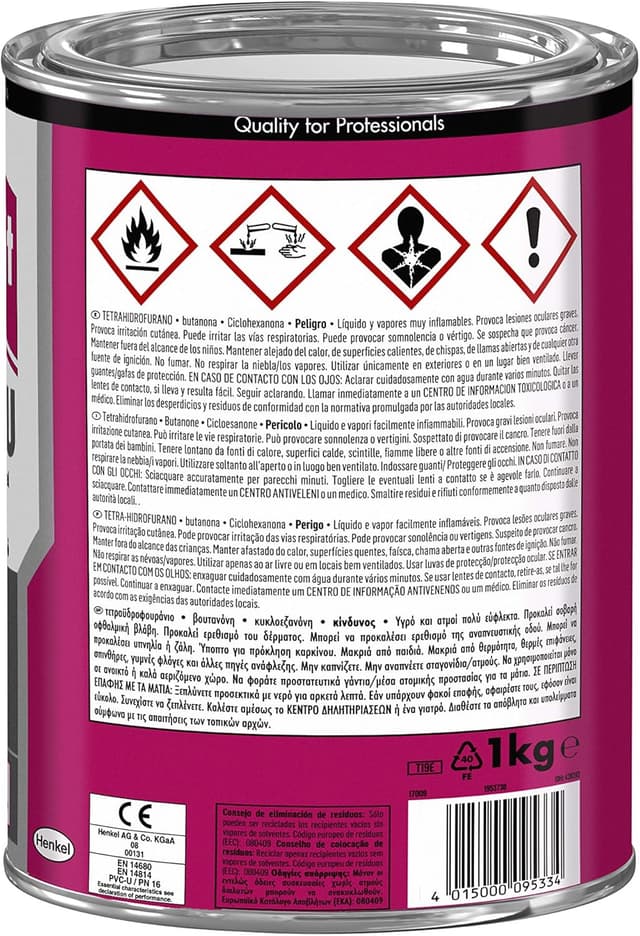 Thumbnail 1 de Tangit PVC-U Adesivo speciale per tubi 1 kg