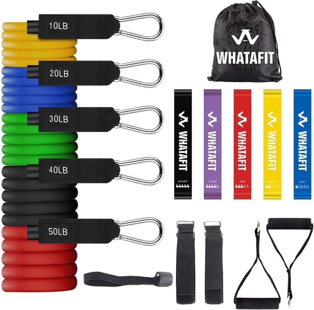 Thumbnail 6 de WHATAFIT Resistance Bands 5 levels ๐