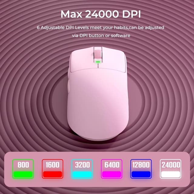 Thumbnail 5 de RK ROYAL KLUDGE M30 43g ultra‑light gaming mouse 24000 DPI