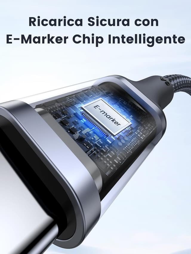 Thumbnail 4 de UGREEN 100W Cavo USB C in nylon 1M