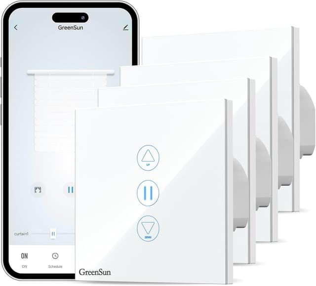 Imagen de GreenSun Interrupteur volet roulant connecté 4 pièces 🎛 en OfertitasTOP