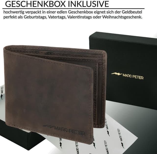 Thumbnail 6 de Marc Peter California AirTag Wallet RFID Geldbörse