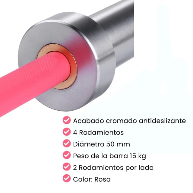 Thumbnail 2 de Fitness Tech Barra olímpica 200 cm x 50 mm