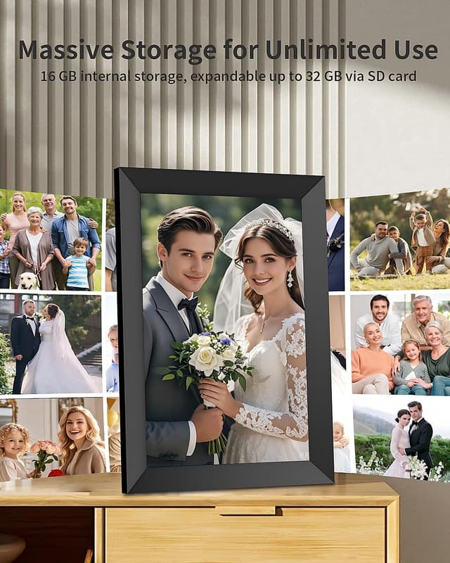 Detalle 1 de Frameo 10.1 Inch Digital Photo Frame