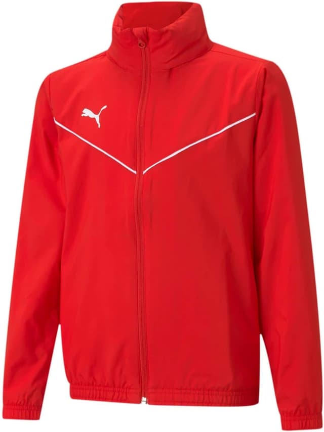 Detalle 1 de PUMA Kinder Windbreaker Teamrise All Weather Jkt Jr – unisex mit Kapuze