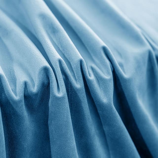 Thumbnail 6 de Ystyle Rideau occultant en velours (lot de 2) 140 x 180 cm pour salon, isolation thermique et anti-bruit – Bleu