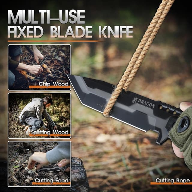 Thumbnail 6 de Dragon Creek Outdoor-Messer mit 5 mm Klinge