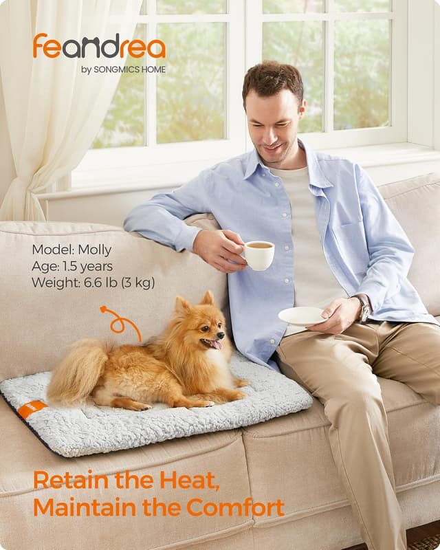 Detalle 2 de Warm pet crate bed 60 x 45 cm