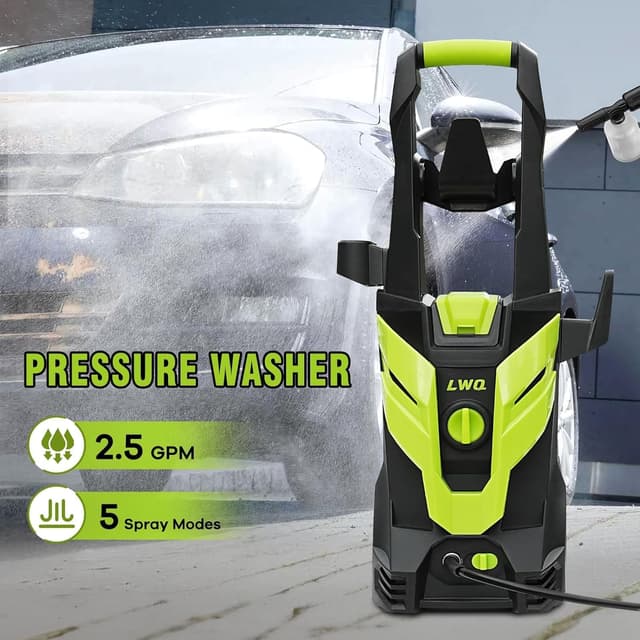 Detalle 2 de LWQ Pressure Washer 4 Nozzles