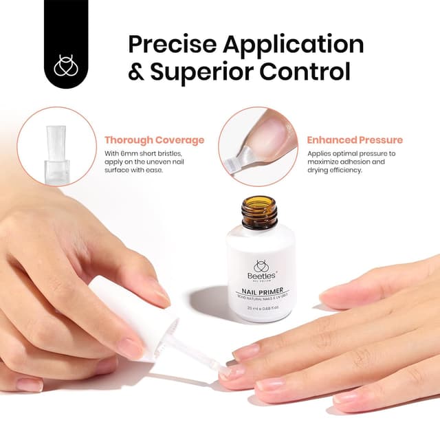Detalle 2 de Beetles Nail Primer 20 ml für Gelnägel