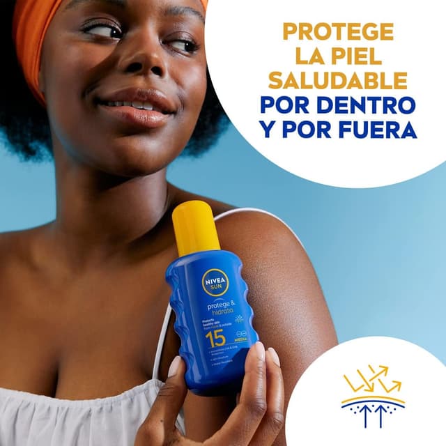 Thumbnail 2 de NIVEA SUN Spray Solar Protege & Hidrata FPS15 💧