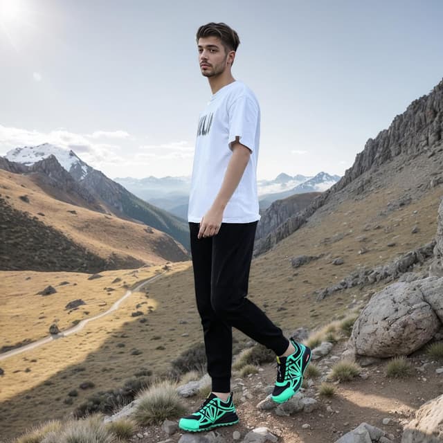 Thumbnail 6 de VENROXX Traillaufschuhe Herren – leichte, atmungsaktive Outdoor-Wanderschuhe mit rutschfester Sohle (Gr. 39–48)