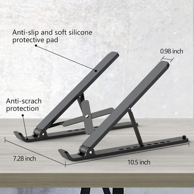Thumbnail 4 de Tonmom Laptop Stand Adjustable for 10–15.6" laptops