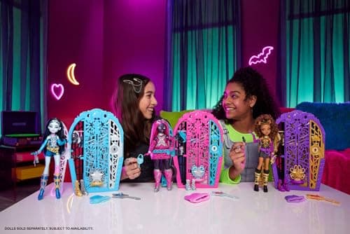 Detalle 2 de Monster High Skulltimate Secrets Catty Noir, 19 sorpresas