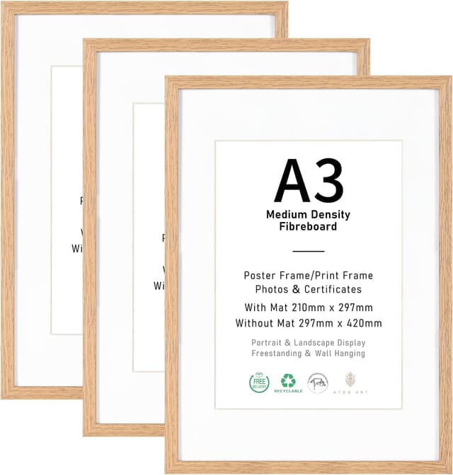 Detalle de A3 Picture Frame Set of 3