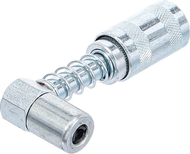 Detalle de BGS 9403 angled delivery tip for grease gun (1/8" PT hose)