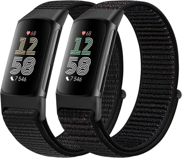 Detalle de Fitbit Charge 6 nylon sport strap
