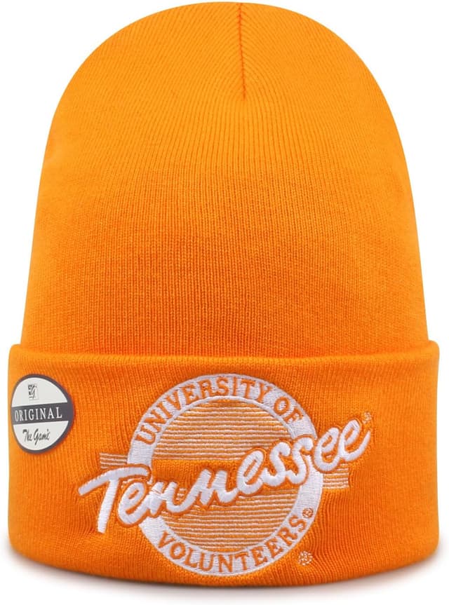 Detalle 2 de The Game NCAA Licensed Beanie Hat (Harvard University Crimson)