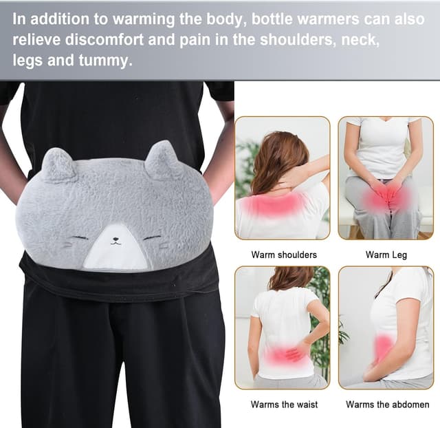 Detalle 2 de 3-in-1 Wärmflaschengürtel 1 Liter