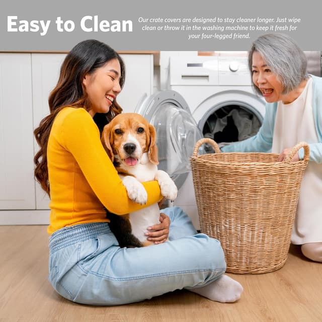 Thumbnail 4 de Hundeboxabdeckung XS 59 cm Schwarz