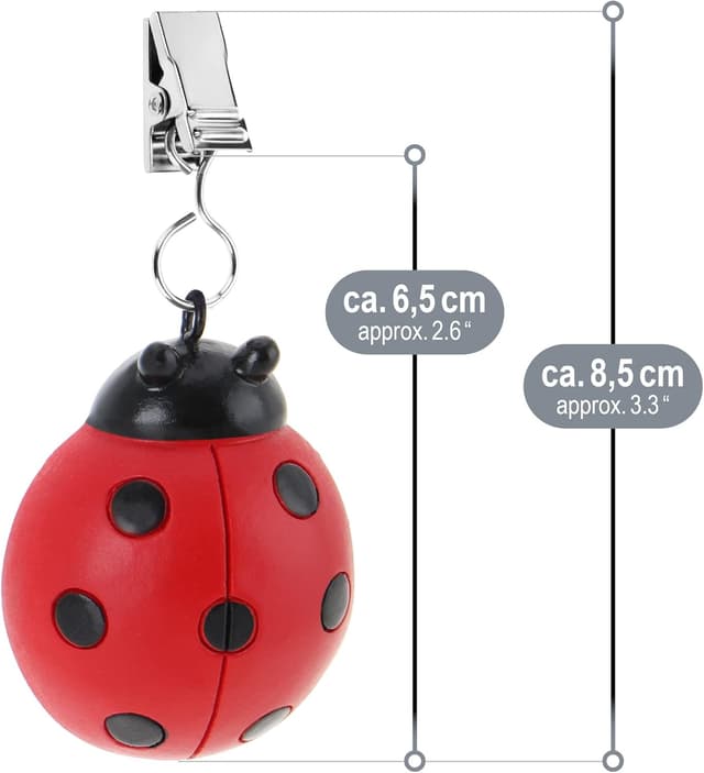 Thumbnail 5 de com-four® 8X Pesas para mantel 40g 🪷