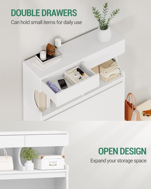 Thumbnail 3 de Hzuaneri zapatero estrecho de madera 16 pares