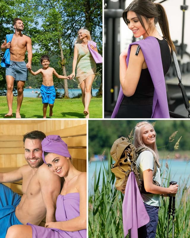 Thumbnail 4 de Fit-Flip Swimming Towel: quick-dry microfibre towel 🏖