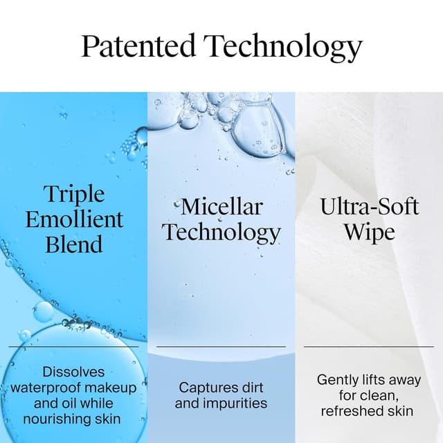 Detalle de Neutrogena Micellar Makeup Wipes 25 count