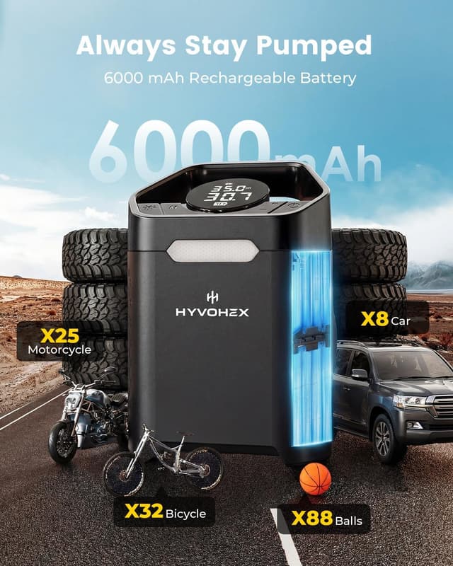 Thumbnail 2 de Heavy-Duty 160 PSI Tire Inflator