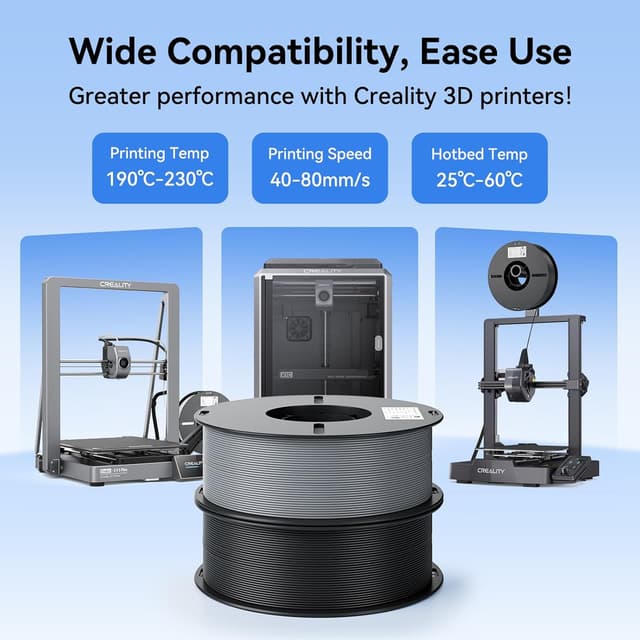 Thumbnail 3 de Creality 2kg PLA 1.75mm Filament Bundle