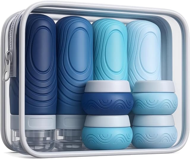 Imagen de Aeomni 8 Pack Travel Bottles for Toiletries en OfertitasTOP