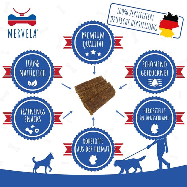 Thumbnail 5 de MERVELA Pferd Fleischstreifen 500 g