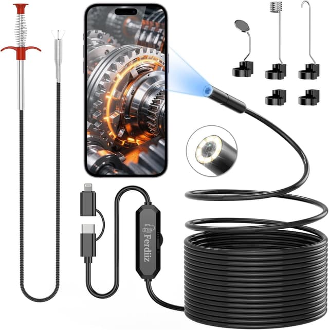 Imagen de Ferdiiz Camera Endoscopique 5 m en OfertitasTOP