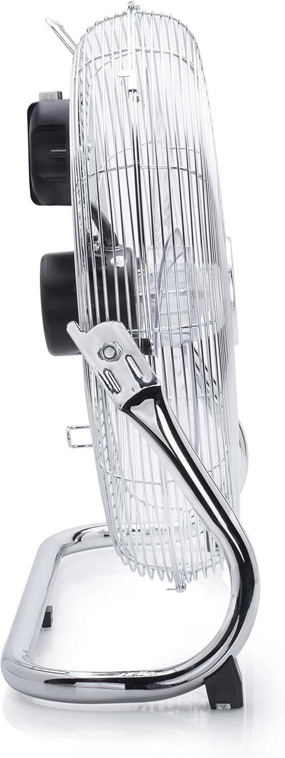 Detalle de Tristar VE-5936 Bodenventilator (40 cm, Metall) – 3 Leistungsstufen mit einstellbarem Winkel