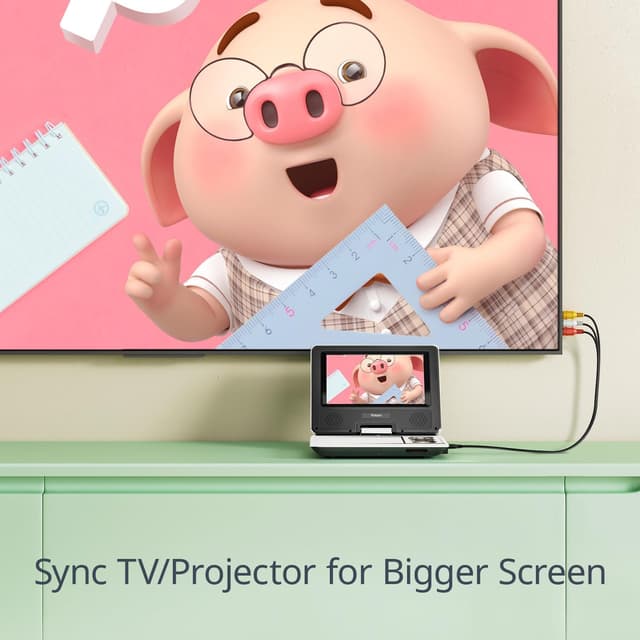 Thumbnail 1 de Yoton Lettore DVD portatile 7,5" per bambini