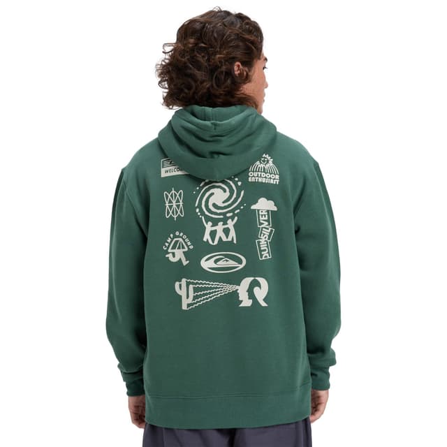 Detalle 2 de Quiksilver Salt Water Graphic sudadera 280 g/m2