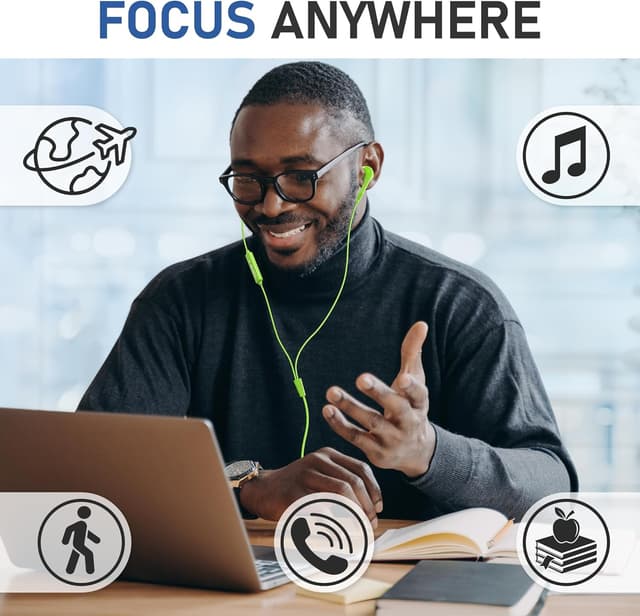 Thumbnail 6 de LUDOS FEROX USB-C Kopfhörer mit Mikrofon (In-Ear, Kabel) – 5 Jahre Garantie, grün