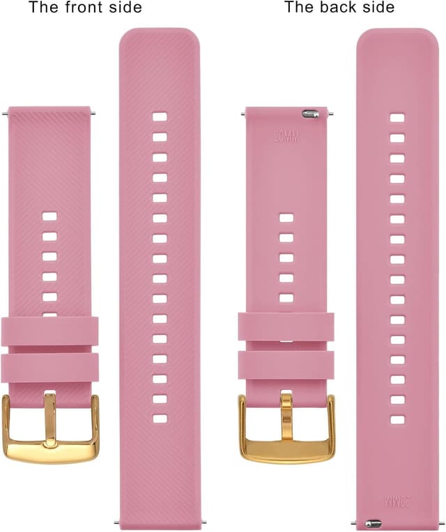 Thumbnail 2 de BISONSTRAP Bracelet Montre Silicone 18–22mm