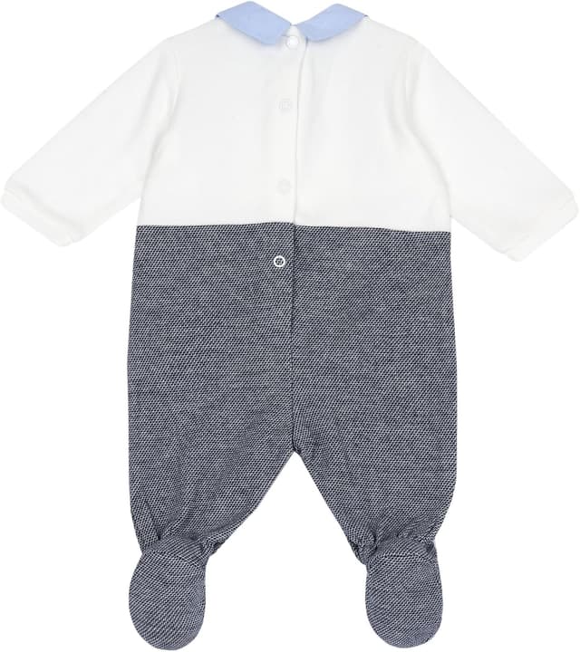 Detalle 2 de Chicco Tutina neonato in morbido cotone con apertura a patello 0-24 mesi