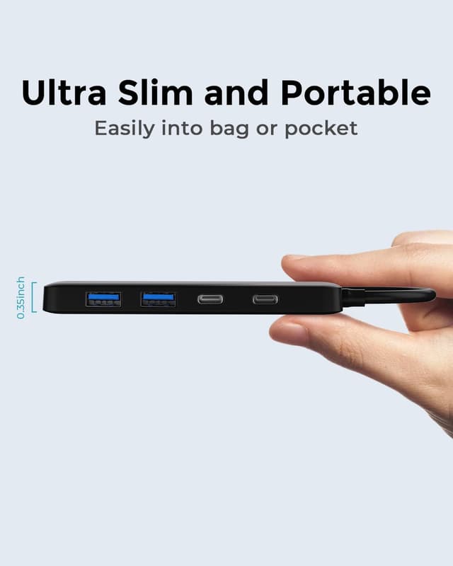 Thumbnail 5 de Dual USB-C USB-A 3.0 Hub