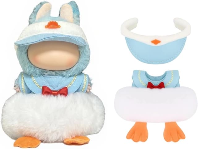 Thumbnail 5 de 2026 17cm Doll Fashion Clothes Set with Necklace