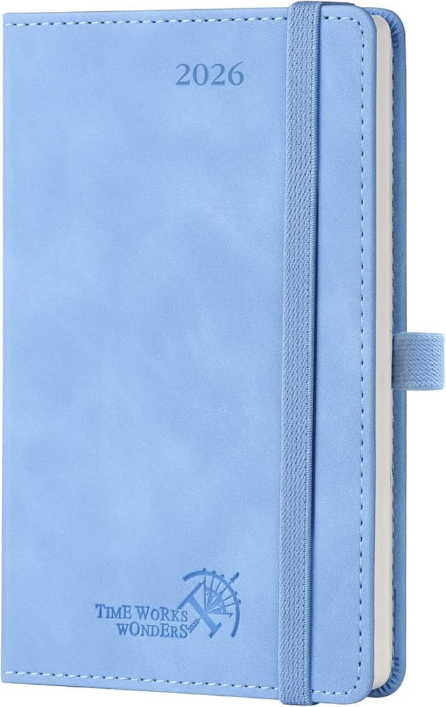 Detalle de POPRUN Agenda 2026 Semana Vista 16 x 10,5 cm