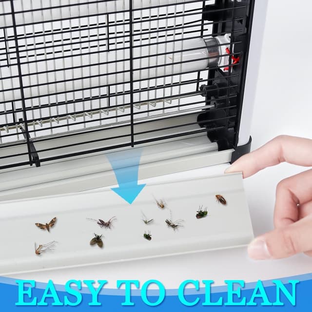 Thumbnail 6 de Fly Zapper Electric Fly Killer 20W UV Indoor Bug Zapper (3000V grid)