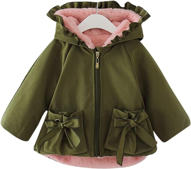 Thumbnail 6 de Famuka infant winter baby girls coat jacket with thick fleece lining