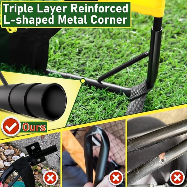 Thumbnail 1 de Happy Jump Portería plegable 4'x3' para niños