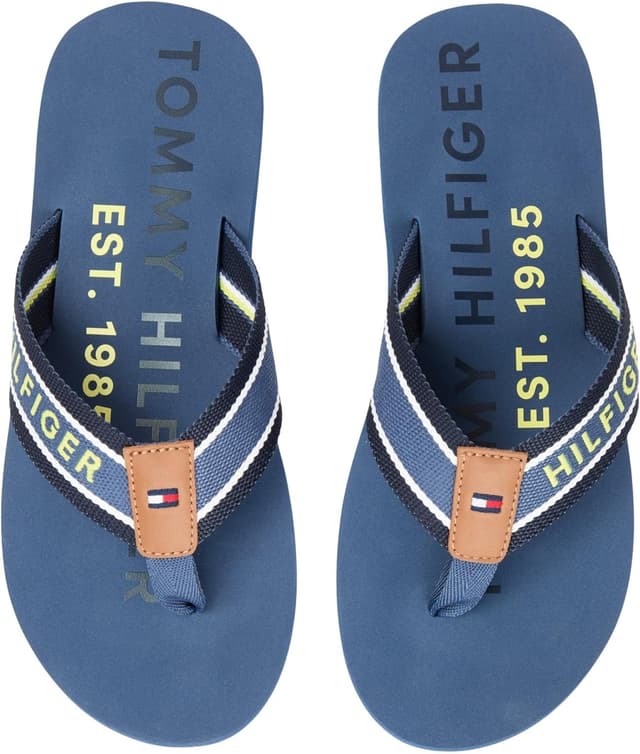Detalle de Tommy Hilfiger Sporty Hilfiger Beach Sandal FM0FM05805 infradito da uomo